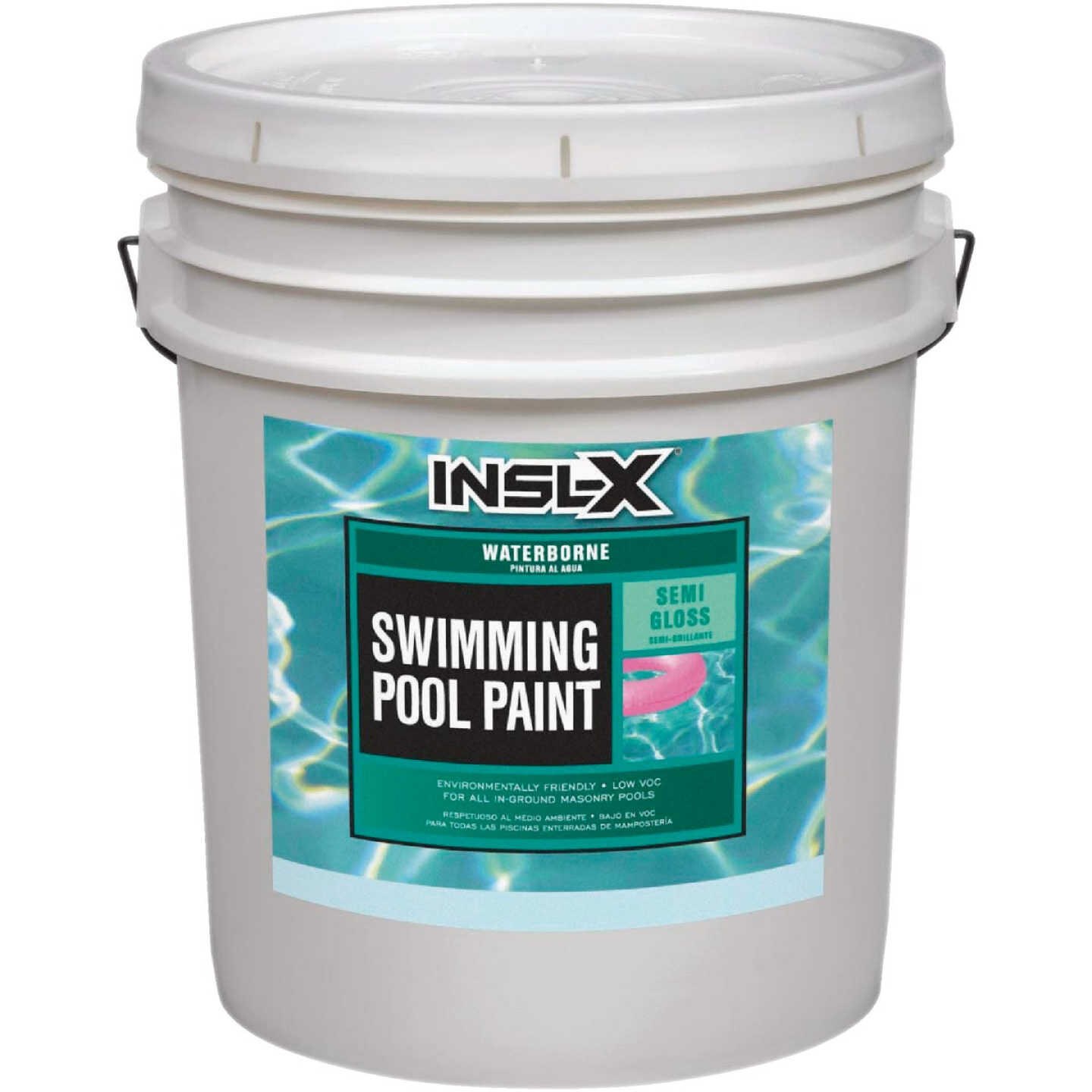 Insl-X 5 Gal. Ocean Blue Semi-Gloss Waterborne Pool Paint Image 1