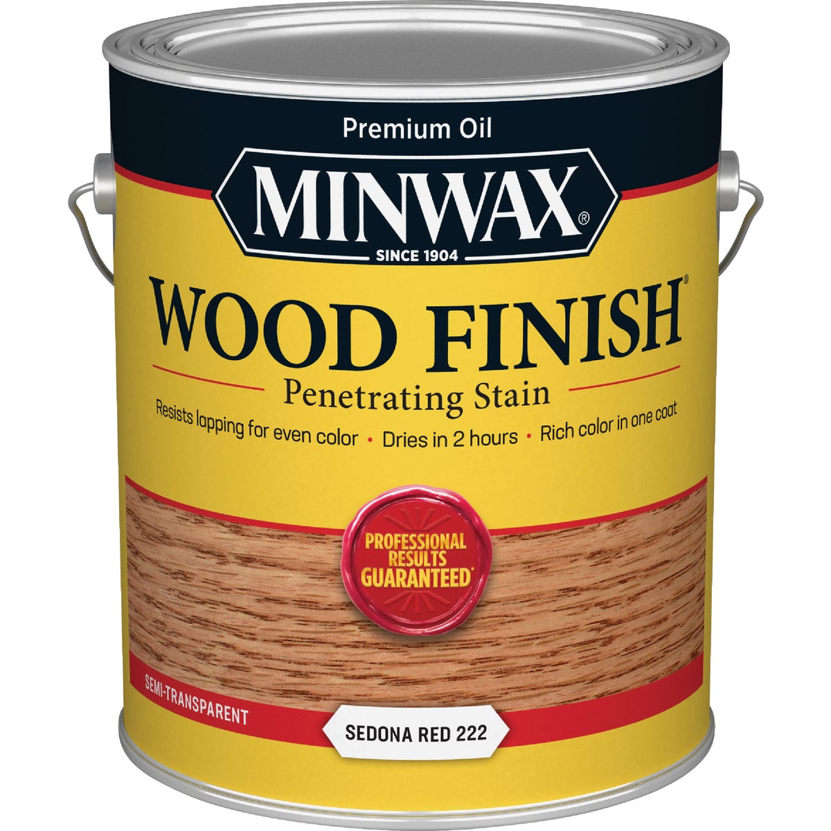 Minwax Wood Finish VOC Penetrating Stain, Sedona Red, 1 Gal. Image 7