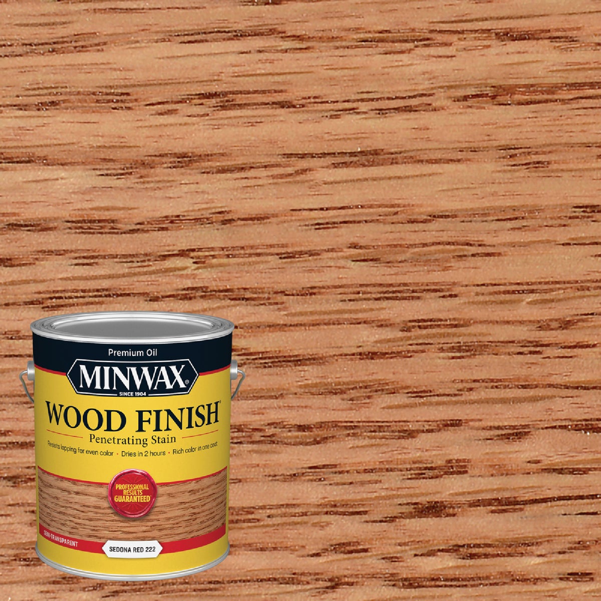Minwax Wood Finish VOC Penetrating Stain, Sedona Red, 1 Gal. Image 1