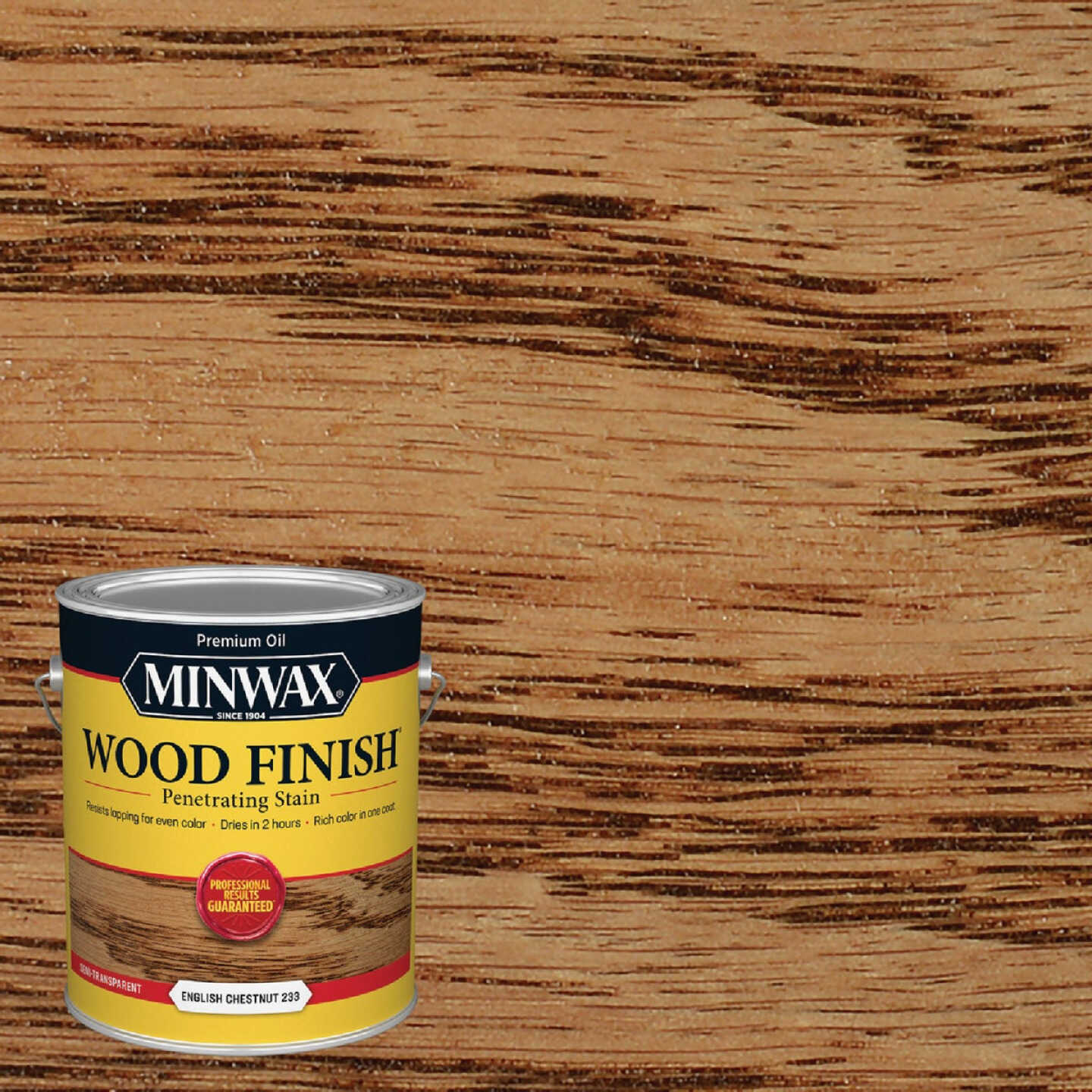 Minwax Wood Finish VOC Penetrating Stain, English Chestnut, 1 Gal. Image 1