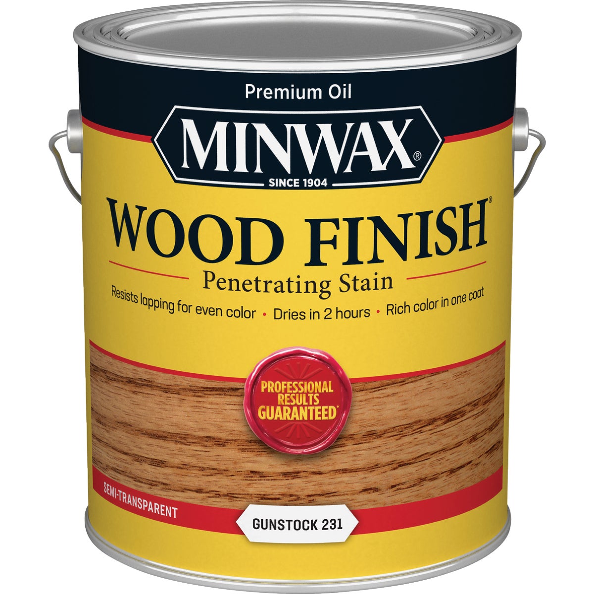 Minwax Wood Finish Penetrating Stain, Gunstock, 1 Gal. Image 7
