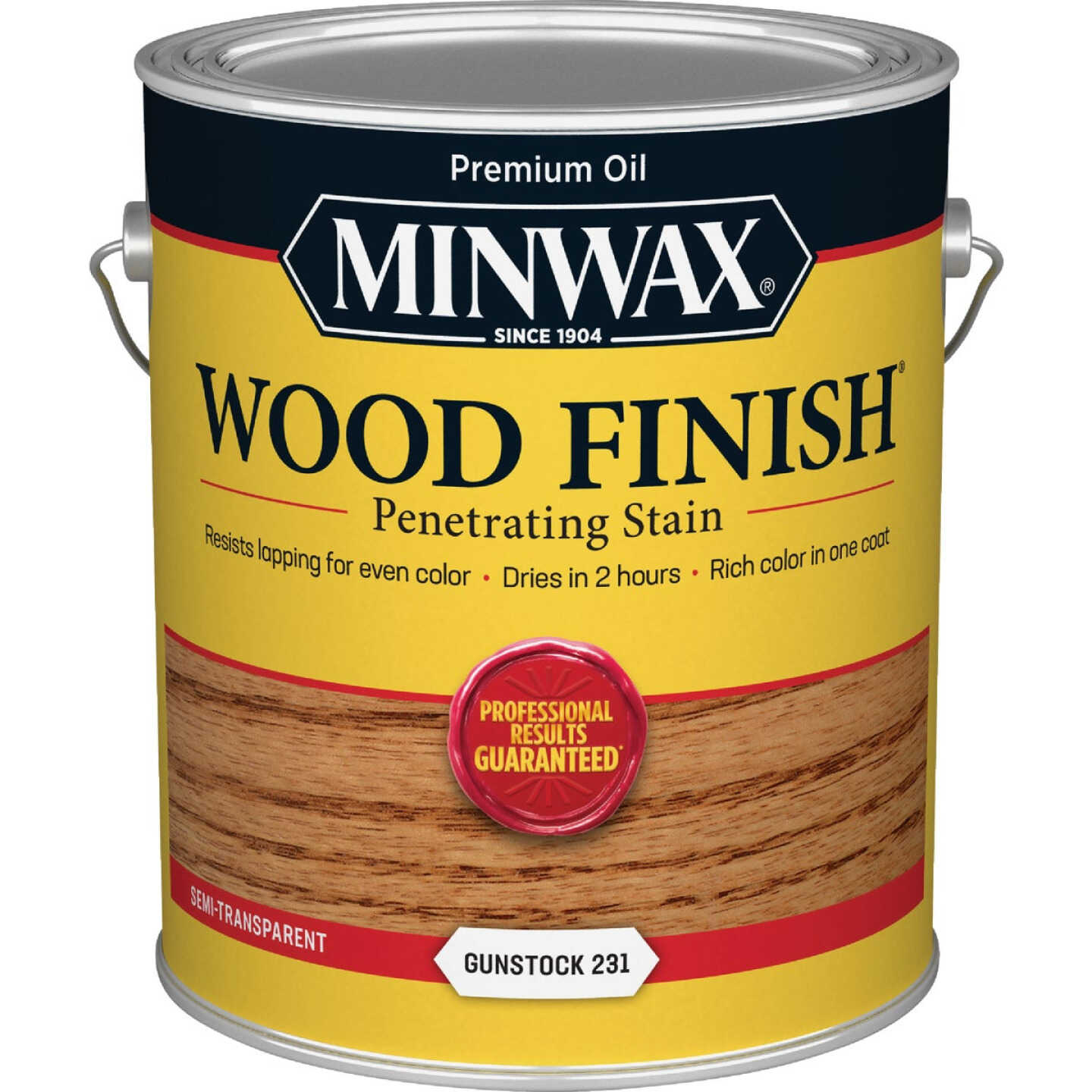 Minwax Wood Finish Penetrating Stain, Gunstock, 1 Gal. Image 7