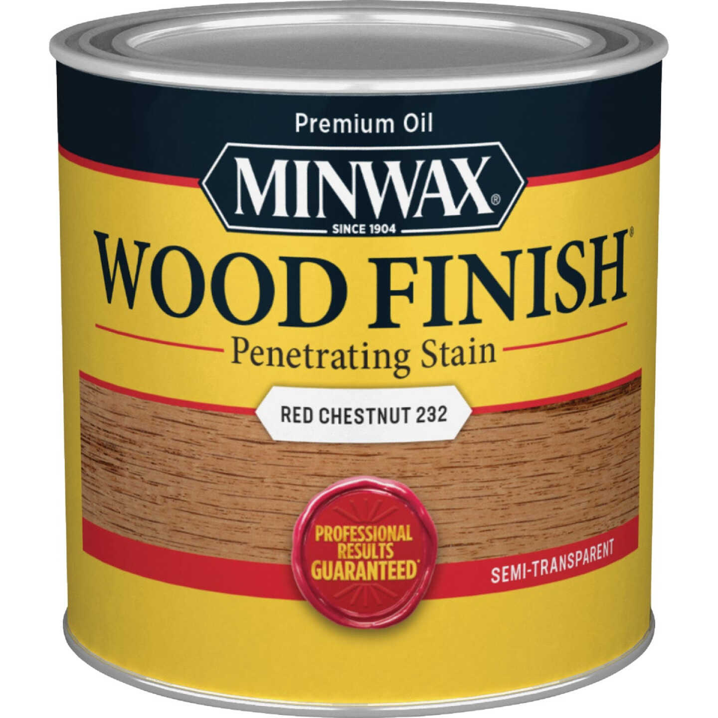 Minwax Wood Finish Penetrating Stain, Red Chestnut, 1/2 Pt. Image 7