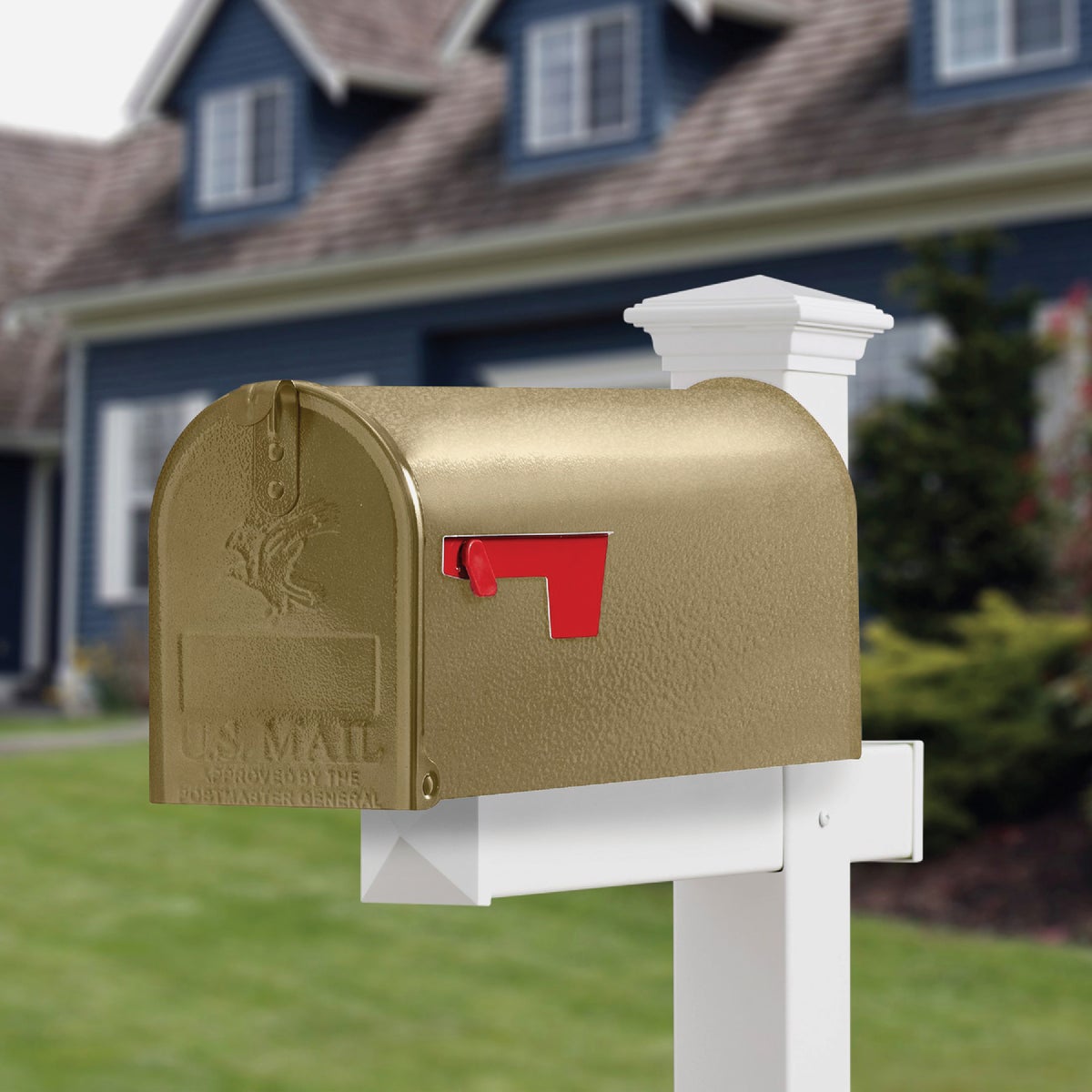 Rust-Oleum Stops Rust Gold Metallic 12 Oz. Hammered Finish Spray Paint Image 2