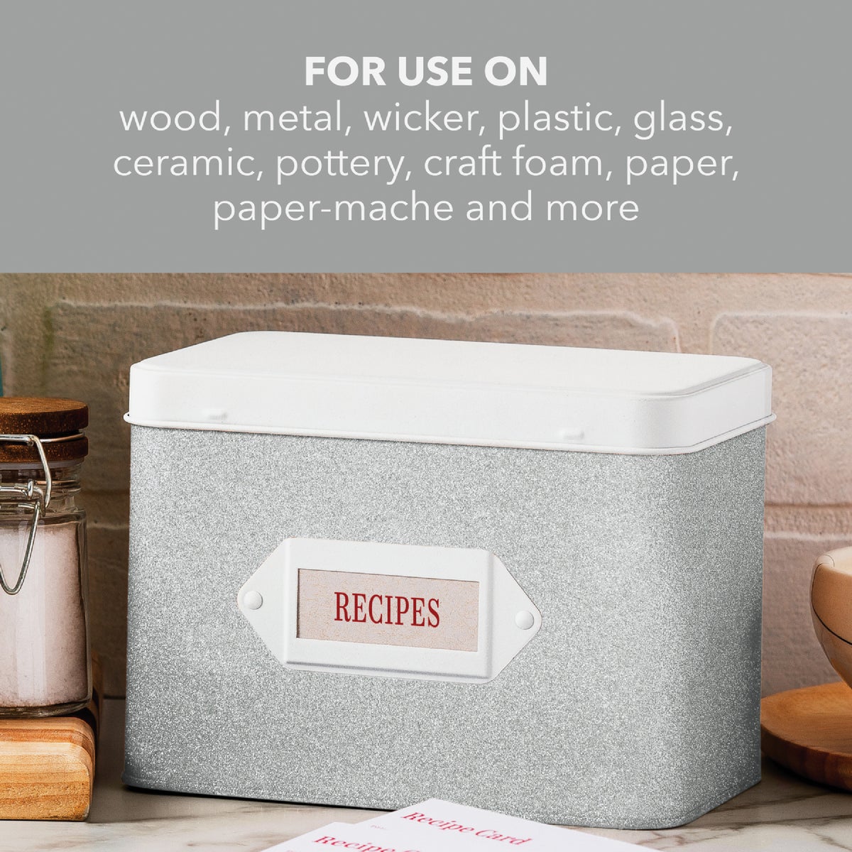 Krylon Glitter Blast 5.75 Oz. Silver Flash Spray Paint Image 4