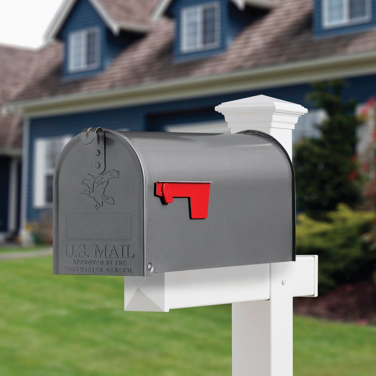 Rust-Oleum Stops Rust Gray Metallic 12 Oz. Hammered Finish Spray Paint Image 3