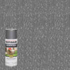 Rust-Oleum Stops Rust Gray Metallic 12 Oz. Hammered Finish Spray Paint Image 1