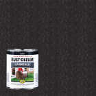 Rust-Oleum Stops Rust Hammered Paint, Black, 1 Qt. Image 1