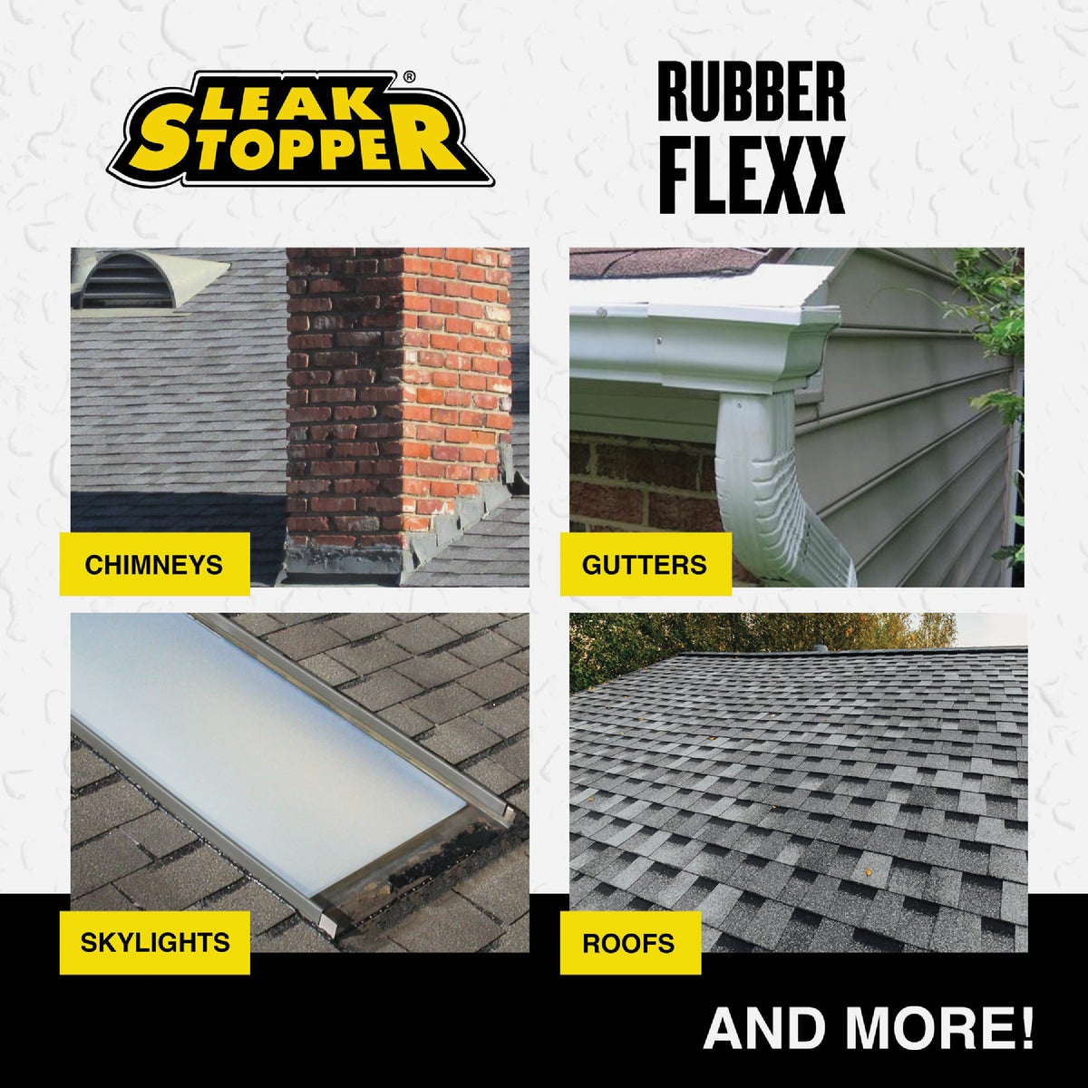 Black Jack Leak Stopper 18 Oz. Black Rubber Flexx Spray Sealant Image 7