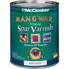McCloskey Man O'War VOC Satin Spar Interior & Exterior Varnish, Quart Image 1