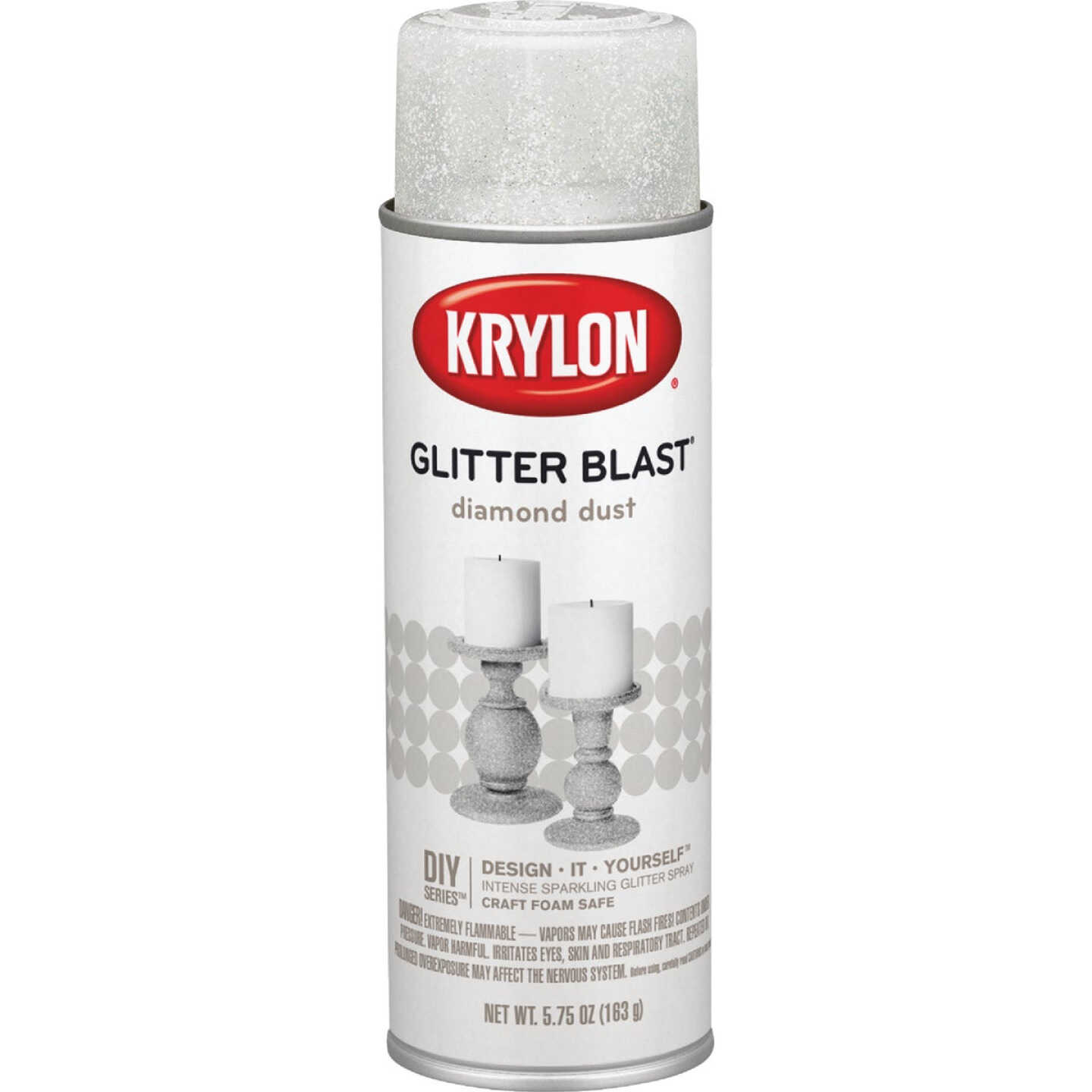 Krylon Glitter Blast 5.75 Oz. Diamond Dust Spray Paint Image 6