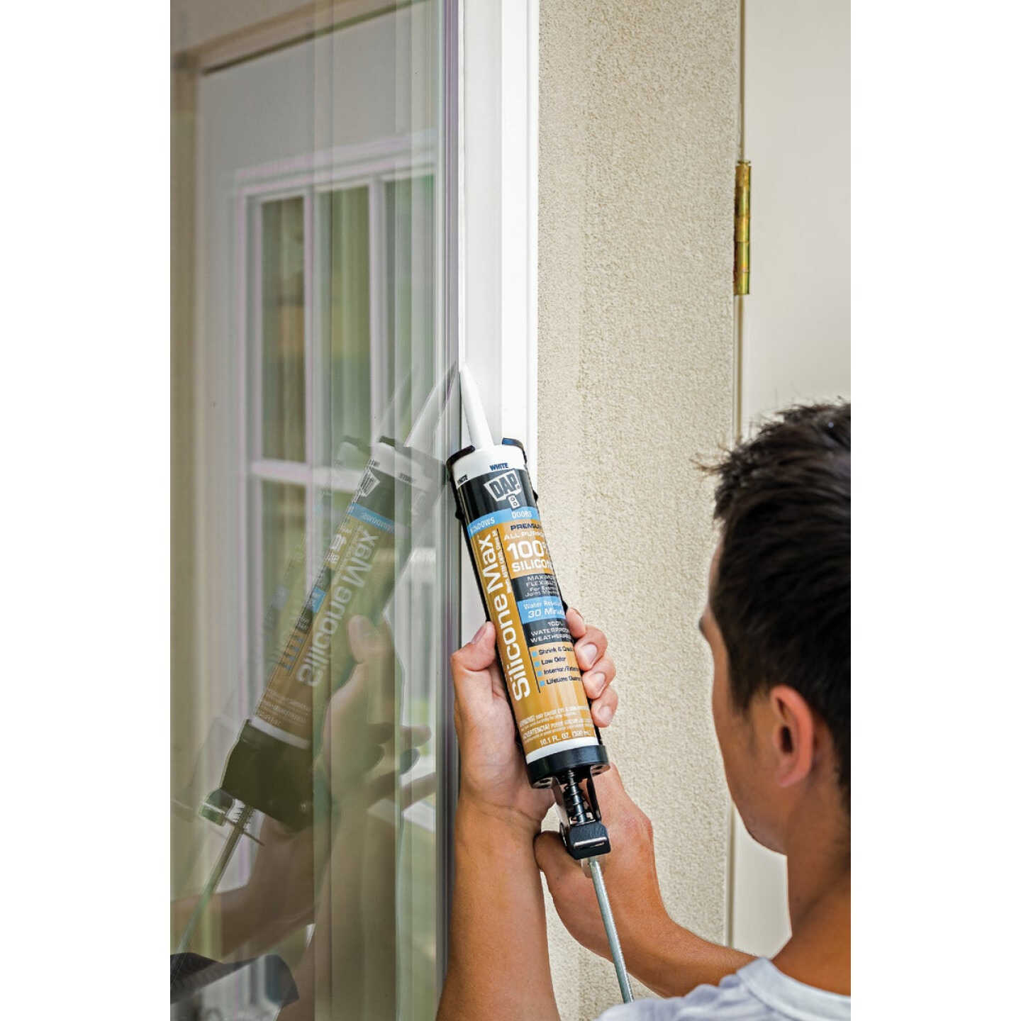 DAP Silicone Max 10.1 Oz. Clear Premium All Purpose
100% Silicone Sealant Image 2