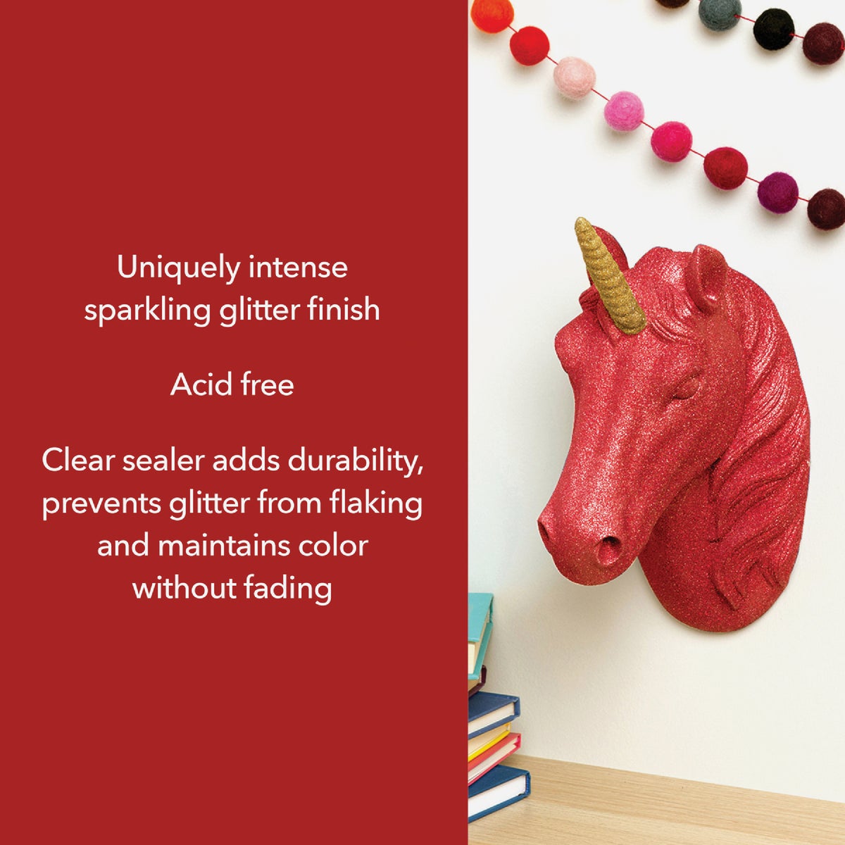 Krylon Glitter Blast 5.75 Oz. Cherry Bomb Spray Paint Image 3