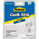 Homax 7/8 In. x 11 Ft. White Tub & Wall Caulk Strip Image 2