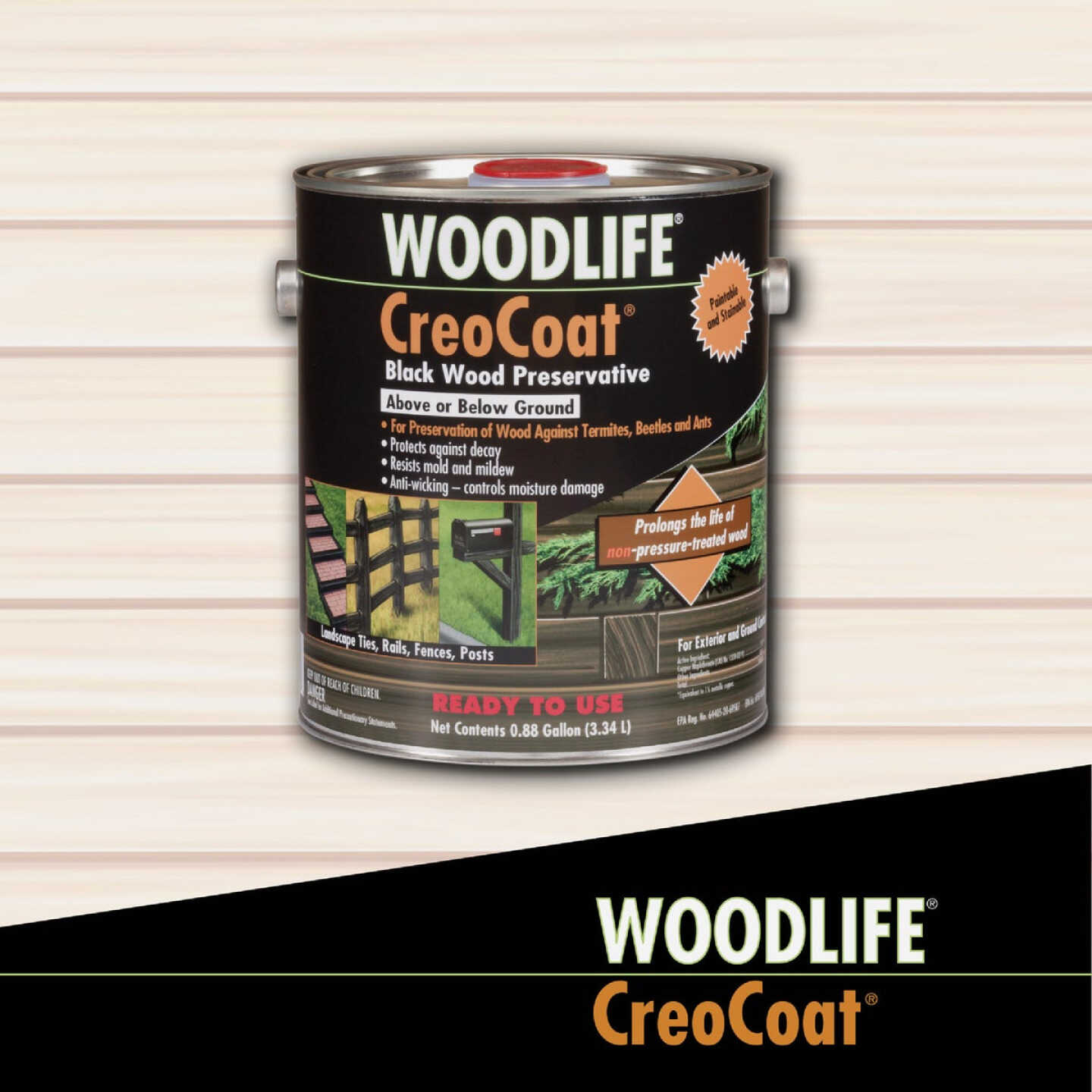 Wolman Woodlife CreoCoat 1 Gal. Black Wood Preservative Image 2