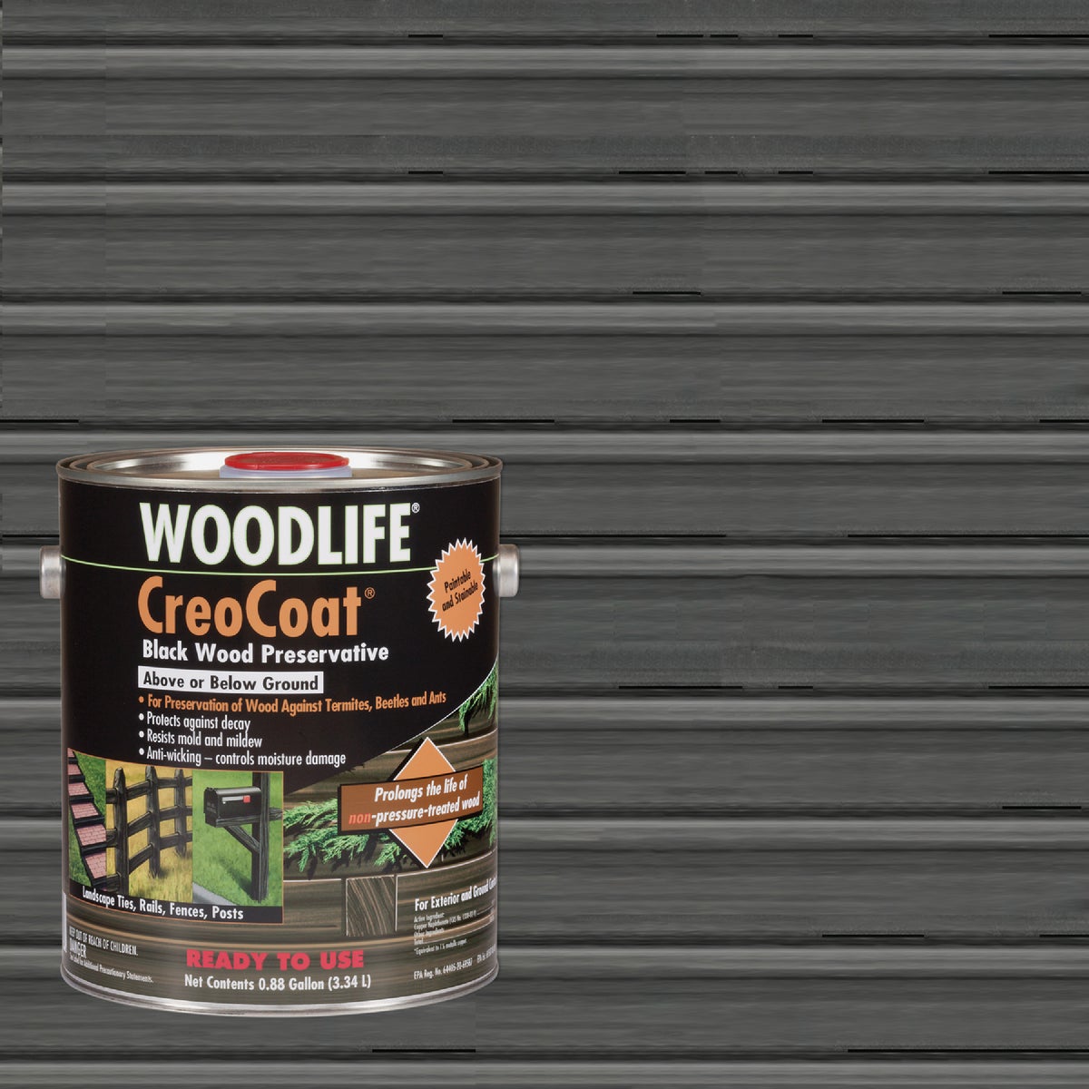 Wolman Woodlife CreoCoat 1 Gal. Black Wood Preservative