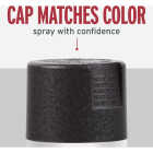 Rust-Oleum Stops Rust Matte Black 12 Oz. Hammered Spray Paint Image 5