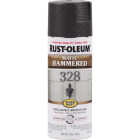 Rust-Oleum Stops Rust Matte Black 12 Oz. Hammered Spray Paint Image 6