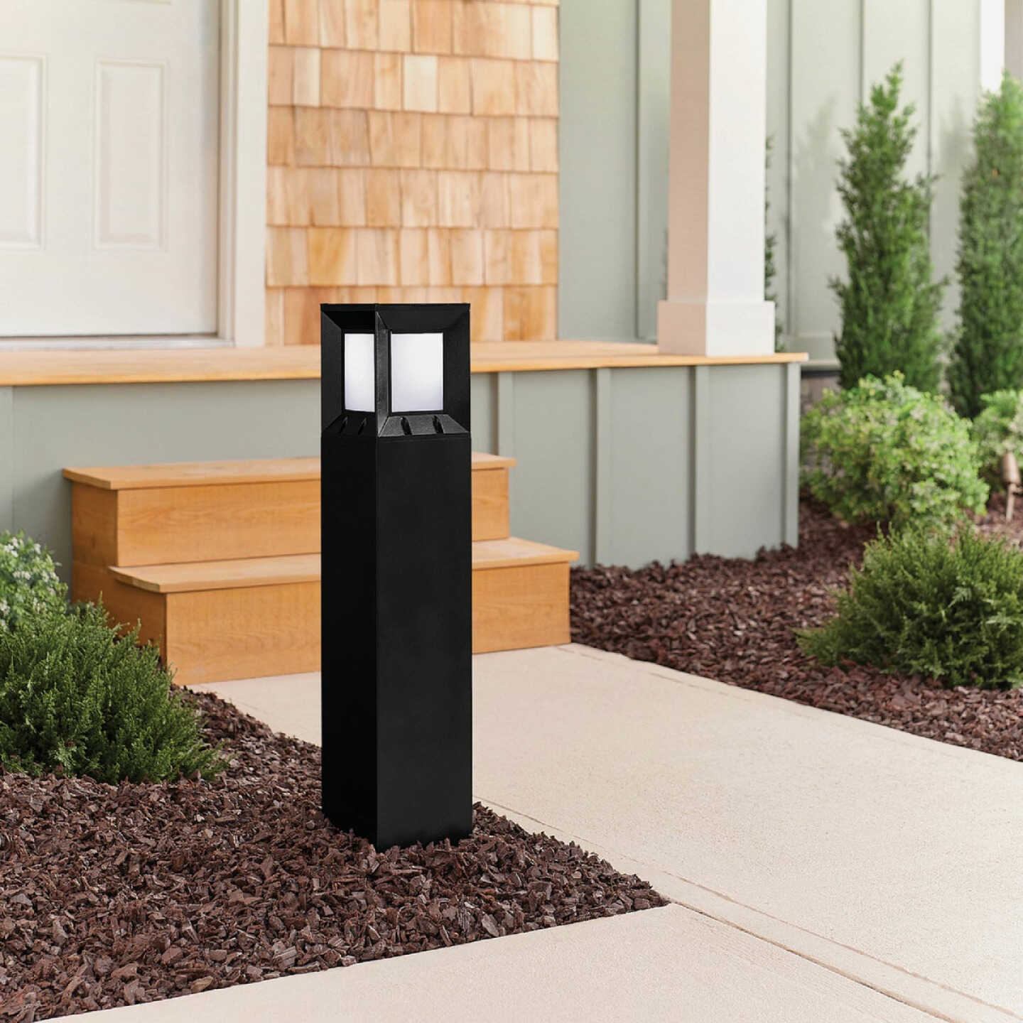 Krylon Rust Tough DTM Oil-Based Satin Rust Control Enamel, Black, 1 Qt. Image 2