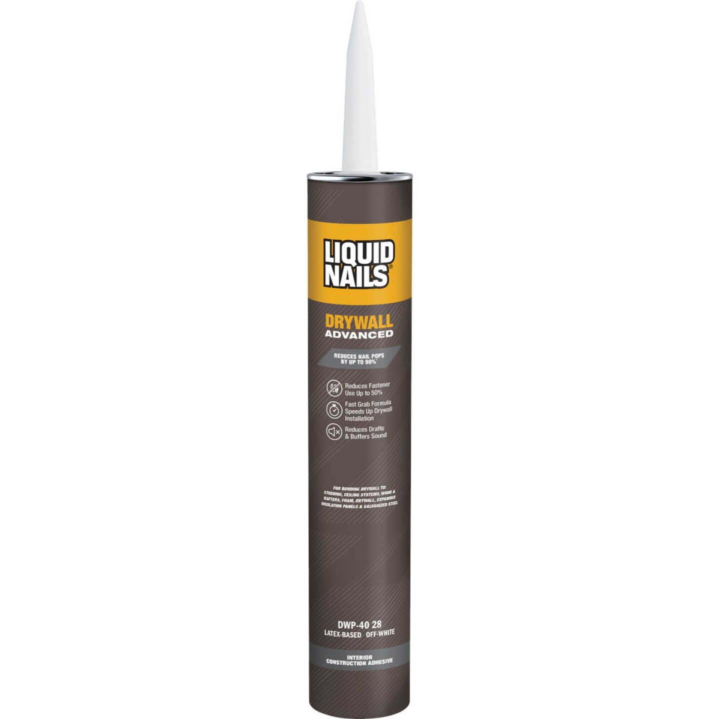 Liquid Nails Drywall Advanced 28 Oz. Low VOC Drywall & Panel Adhesive Image 6