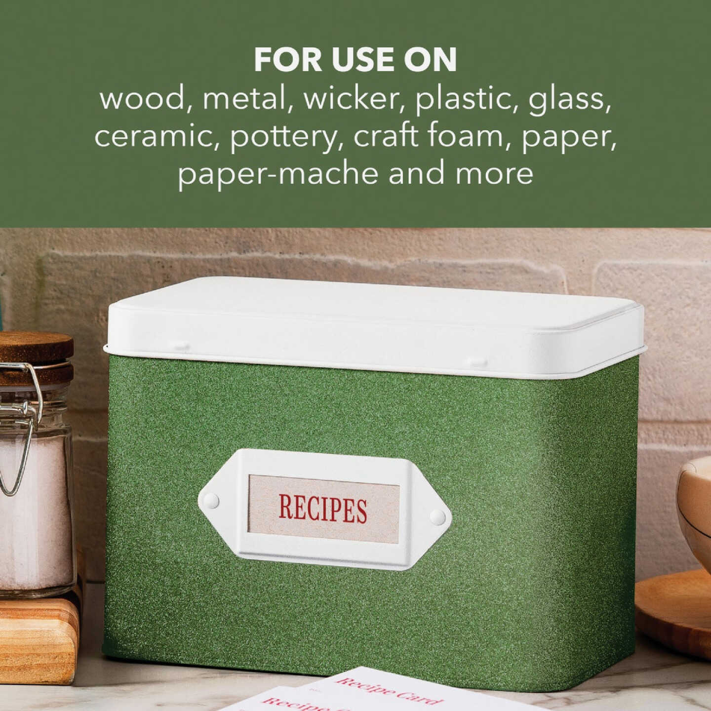 Krylon Glitter Blast 5.75 Oz. Lucky Green Spray Paint Image 3