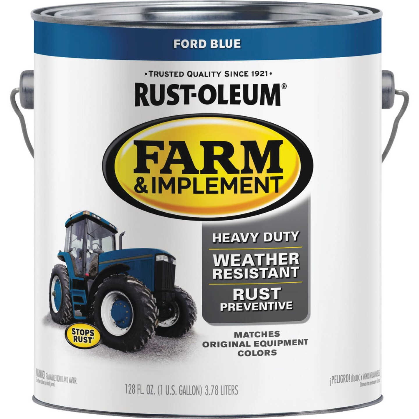 Rust-Oleum 1 Gallon Ford Blue Gloss Farm & Implement Enamel Image 7