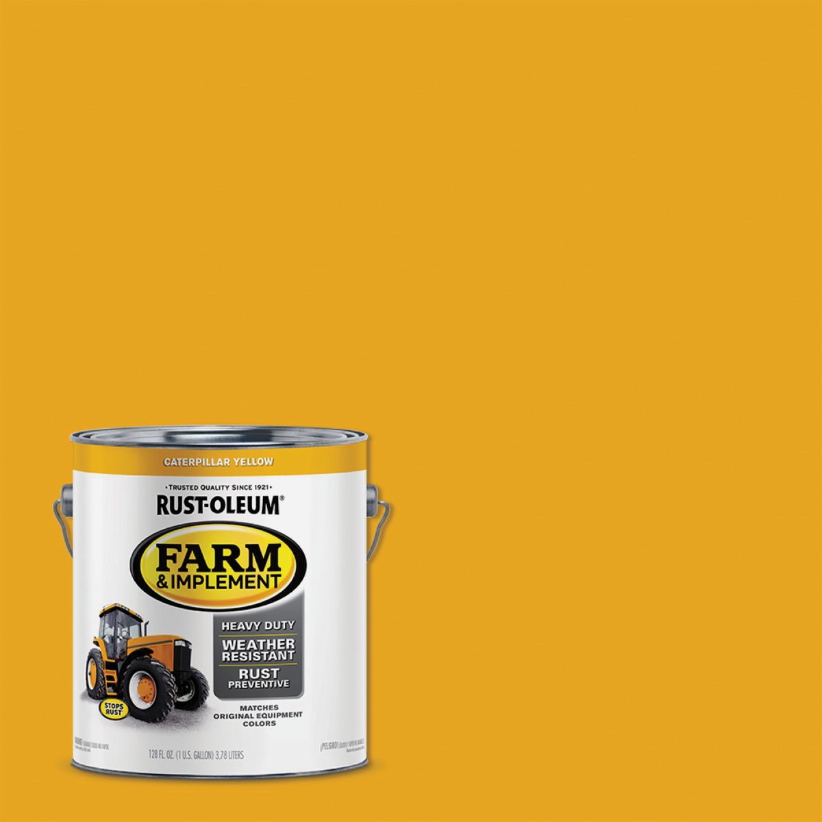 Rust-Oleum 1 Gallon Caterpillar Yellow Gloss Farm & Implement Enamel
