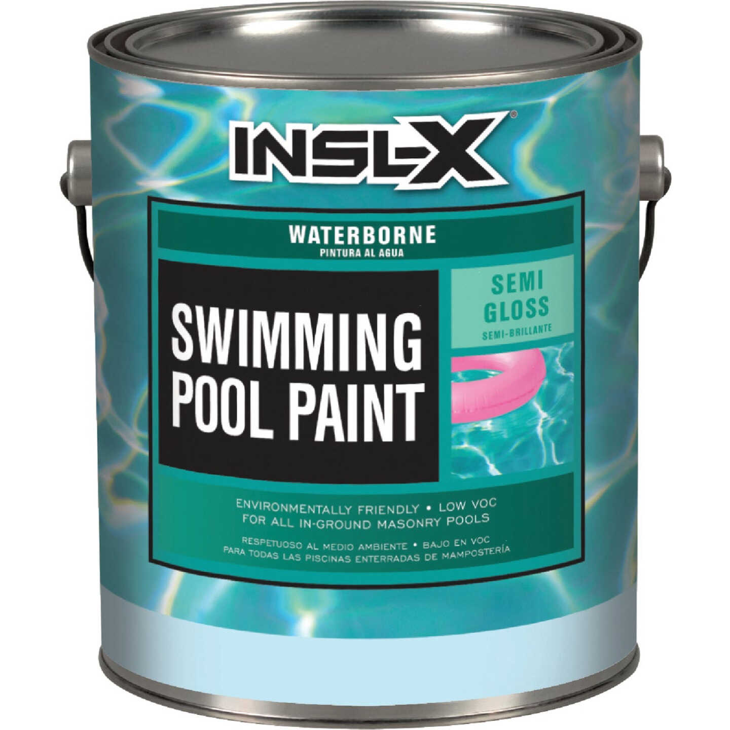 Insl-X 1 Gal. White Semi-Gloss Waterborne Pool Paint Image 1