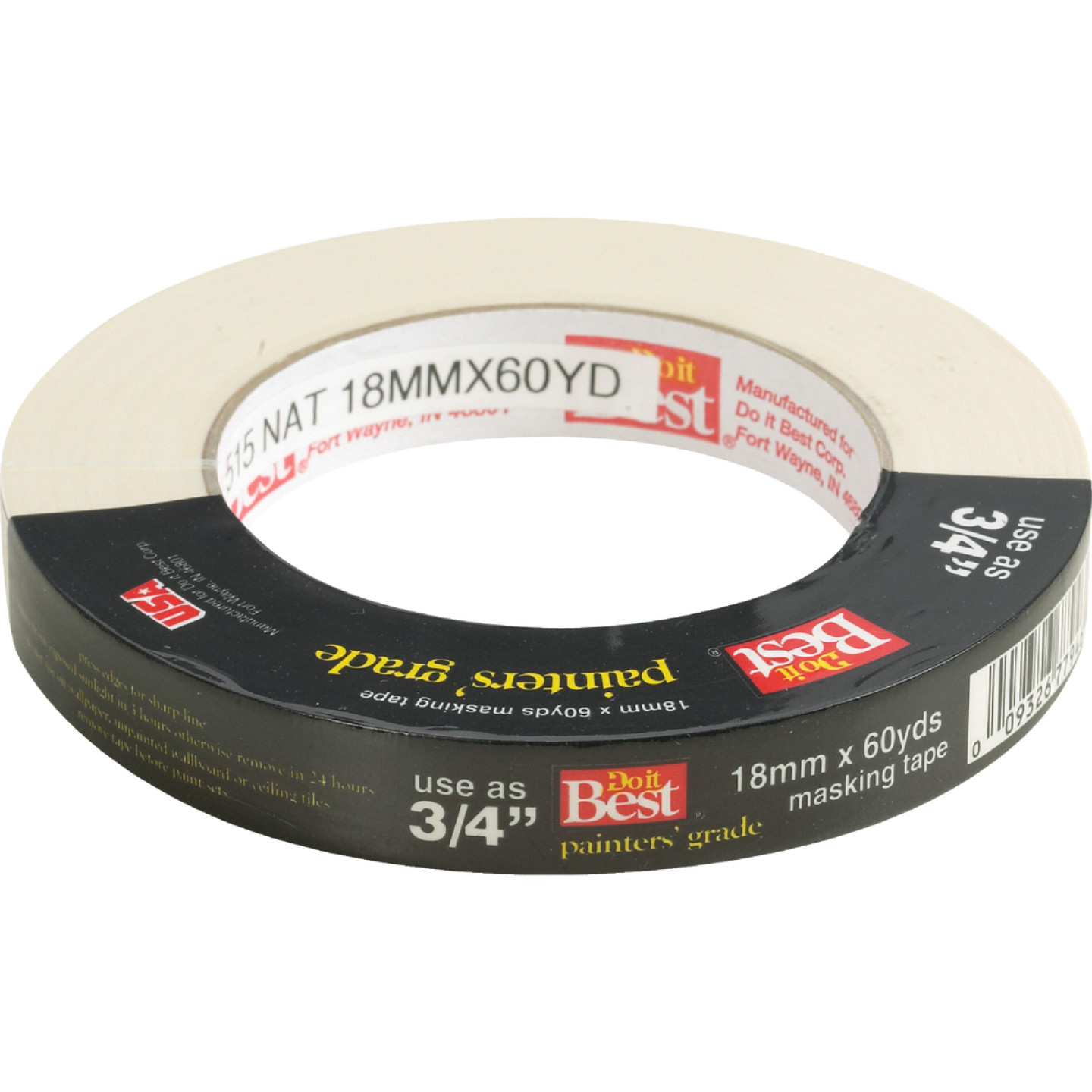 Do it Best 0.70 In. x 60 Yd. Painters Grade Masking Tape Image 1