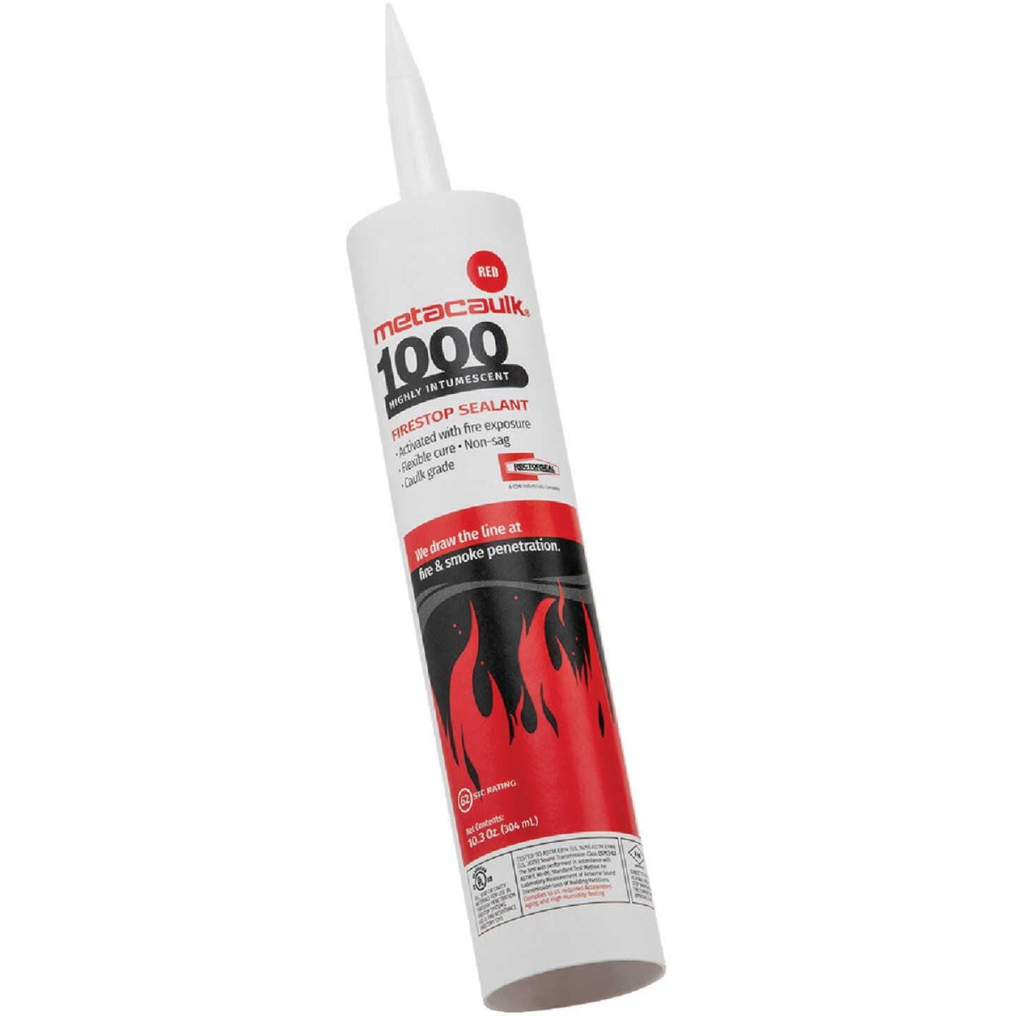 Metacaulk 1000 Red 10.3 Oz. Intumescent Firestop Sealant Image 1