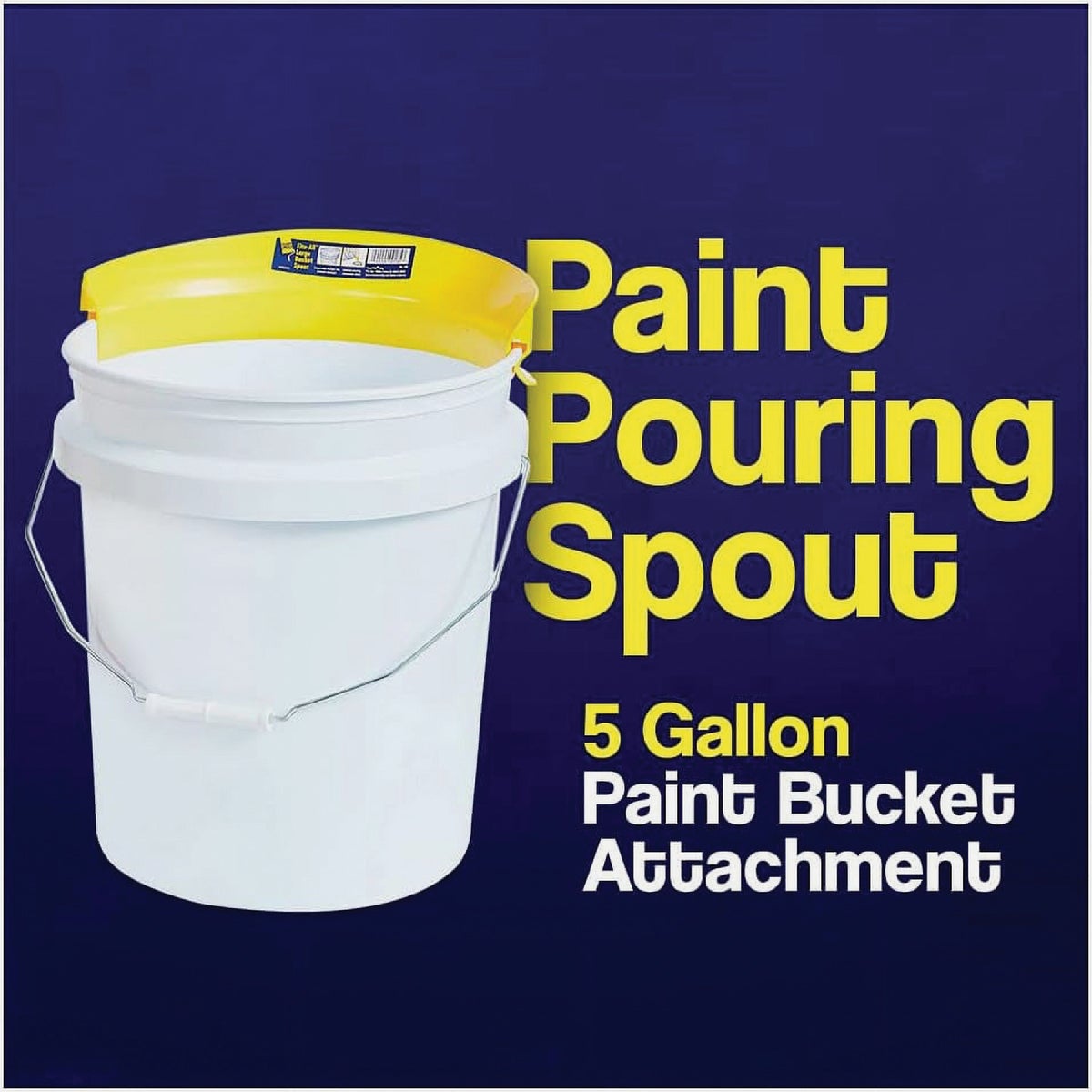 FoamPro Fits-All 5-Gallon Paint Can Pourer Bucket Spout Image 2