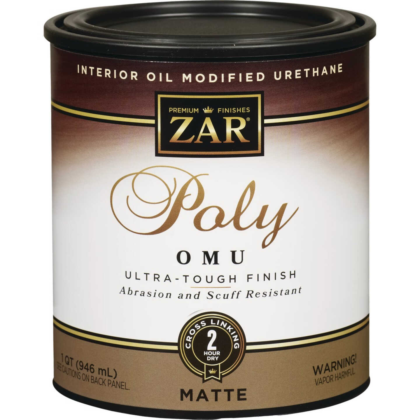 ZAR Matte Ultra Max Interior Polyurethane, 1 Qt. Image 1