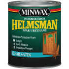 Minwax Helmsman Satin Clear Spar Urethane, 1 Qt. Image 1