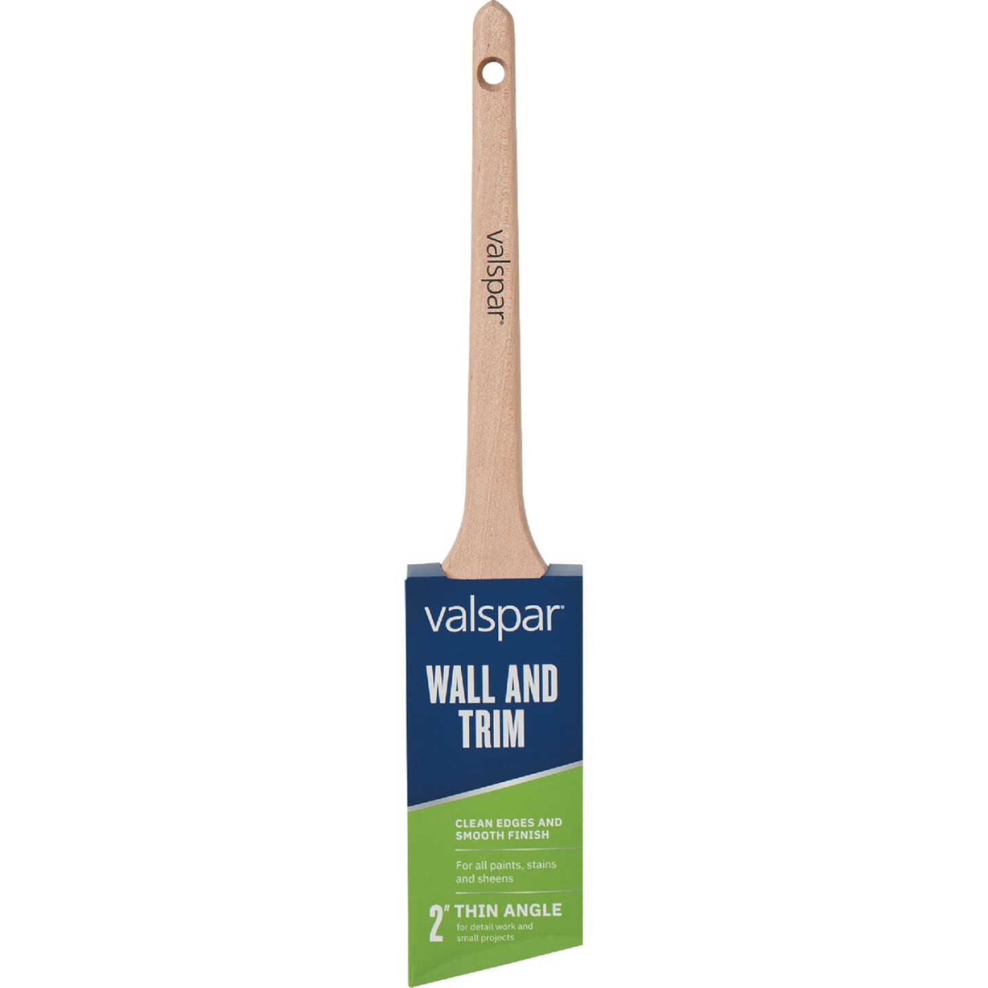 Valspar 2 In. Wall & Trim Thin Angle Sash Brush Image 1