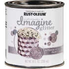 Rust-Oleum Imagine Craft & Hobby 8 Oz. Intense Silver Glitter Paint Image 3