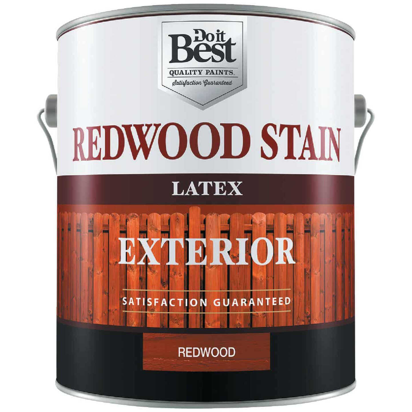 Do it Best Exterior Stain, Redwood, 1 Gal. Image 1