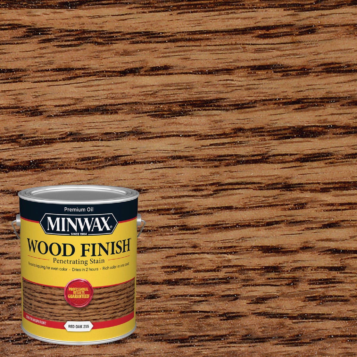 Minwax Wood Finish Penetrating Stain, Red Oak, 1 Gal.