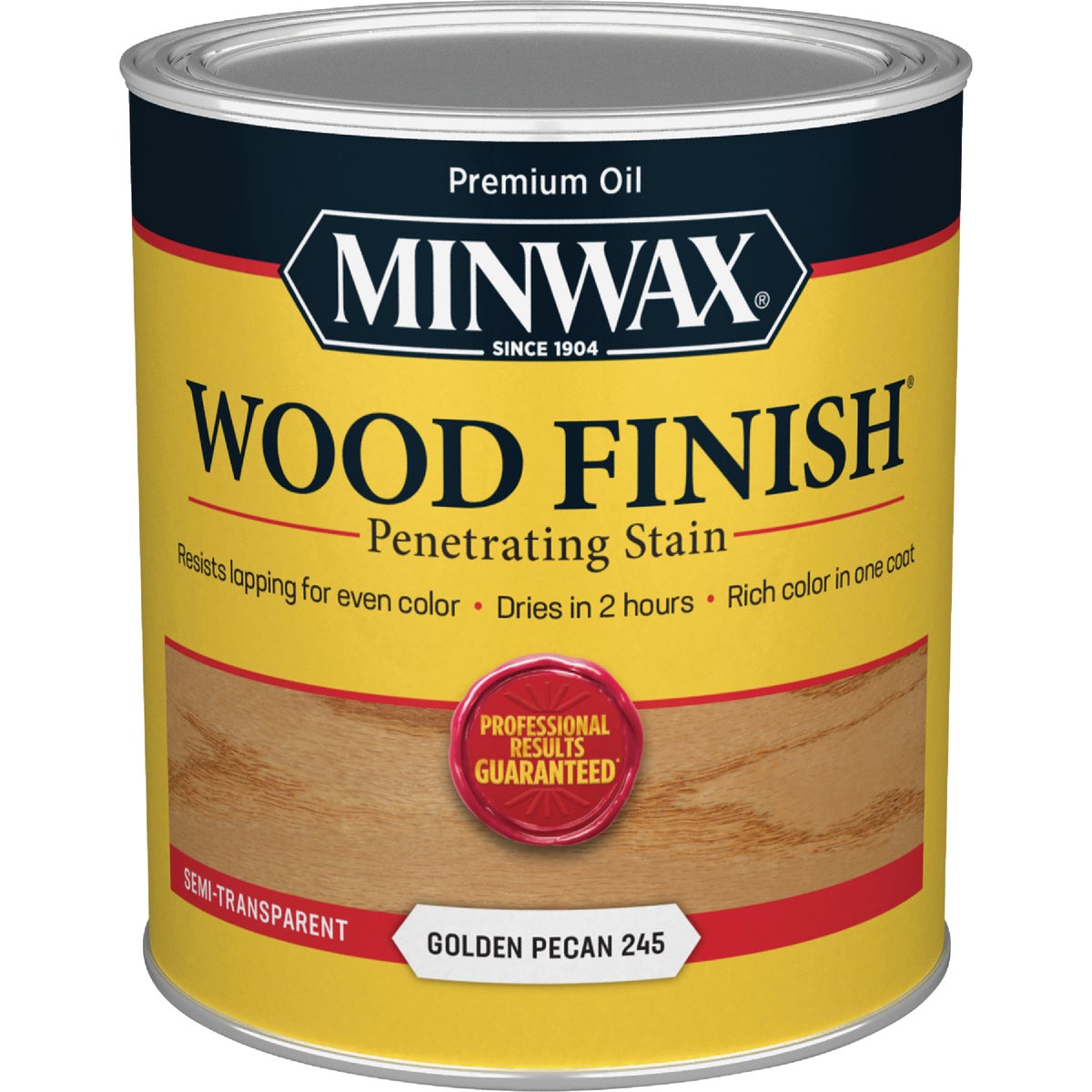 Minwax Wood Finish Penetrating Stain, Golden Pecan, 1 Qt. Image 7