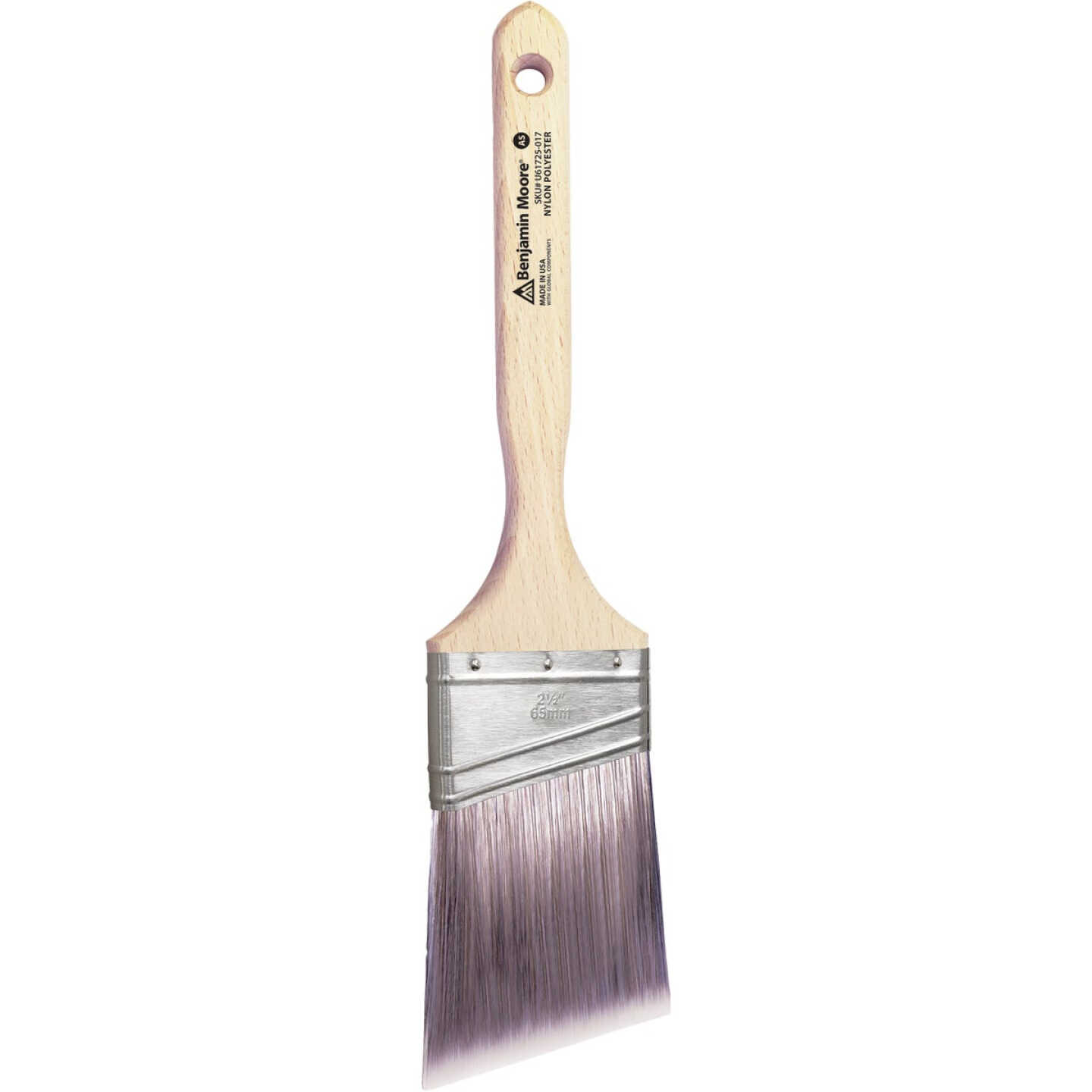 Benjamin Moore 2.5 In. Firm Nylon/Poly Angle Sash Brush Image 1