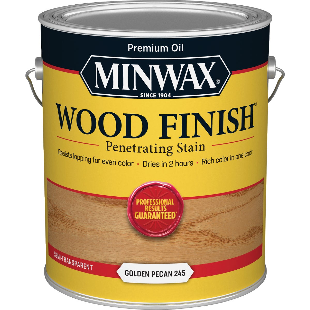Minwax Wood Finish Penetrating Stain, Golden Pecan, 1 Gal. Image 7