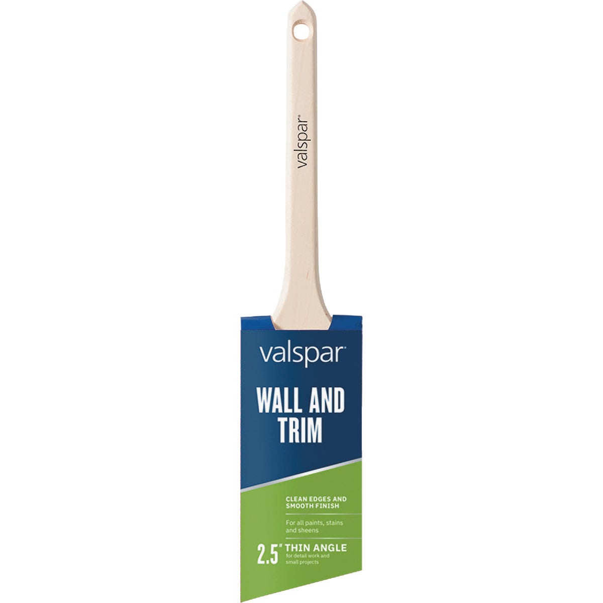 Valspar 2.5 In. Wall & Trim Thin Angle Sash Brush Image 1