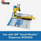 3M Hand-Masker 72 In. x 90 Ft. x 0.35 Mil. Advanced Masking Film Image 5