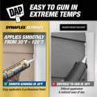 DAP DYNAFLEX ULTIMATE 10.1 Oz. Premium All-Weather Sealant, White Image 3