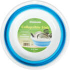 Coghlans 9 L. Blue & White Plastic Collapsible Sink Image 2