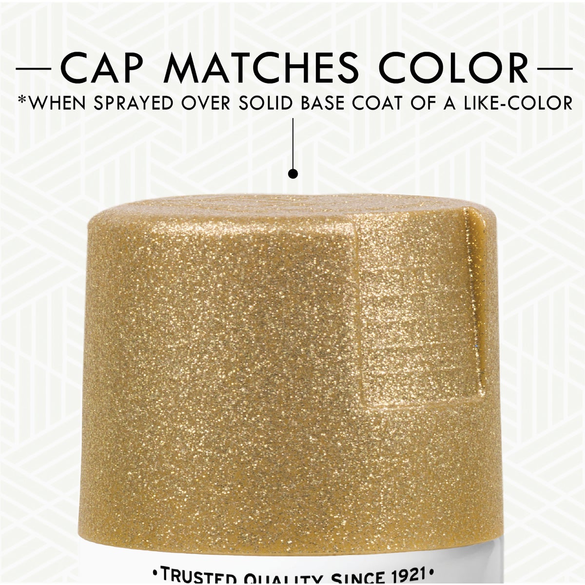 Rust-Oleum 10.25 Oz. Gold Glitter Sealer Spray Paint Image 5