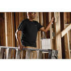 Milwaukee XL Black Short Sleeve Unisex Hybrid Work Shirt Image 2