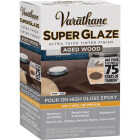 Varathane 1 Qt. Super Glaze Pour-On High Gloss Aged Wood Epoxy Resin Image 4