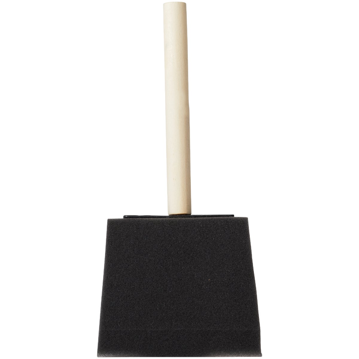 Linzer Project Select 3 In. High Density Closed Cell Foam Brush with Wood Peg Handle Image 2