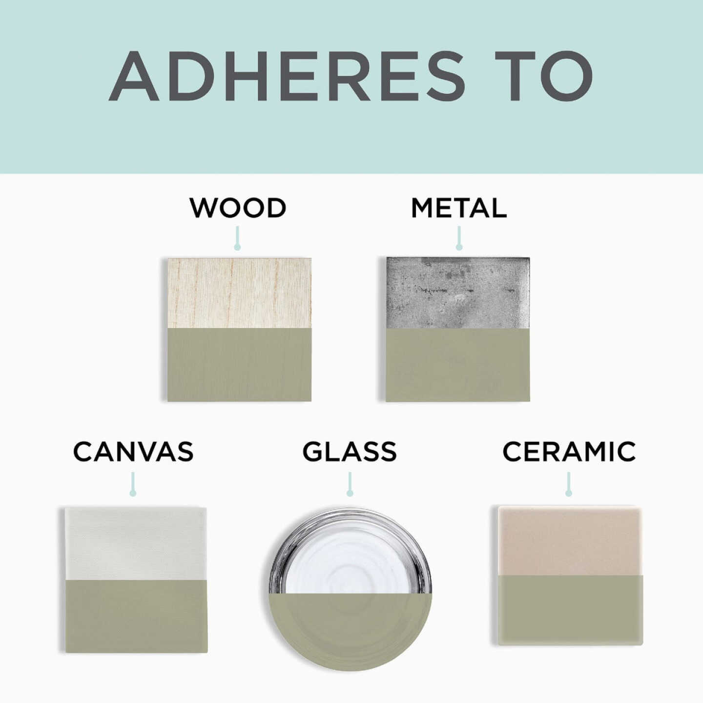 Rust-Oleum Chalked 12 Oz. Ultra Matte Spray Paint, Tate Green Image 4