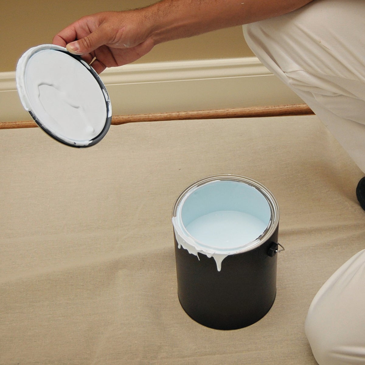 Trimaco SuperTuff 10 Oz. 9 Ft. x 12 Ft. Extra Heavyweight Canvas Drop Cloth Image 4